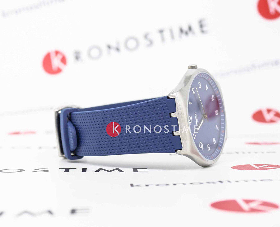 Часы Swatch Skin Irony 42 SS07S102 — резина, мужские