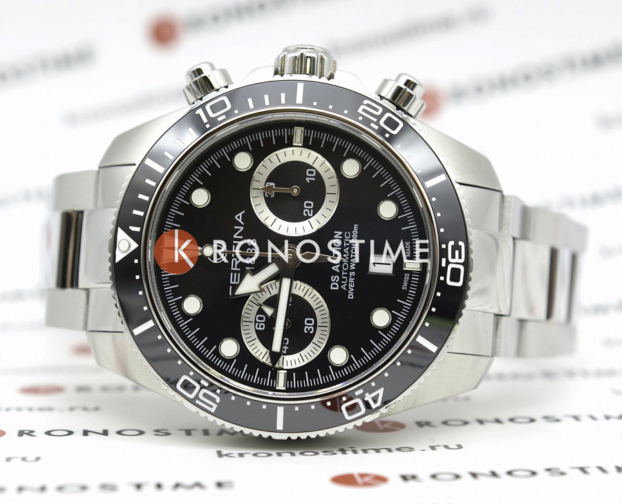 Часы Certina DS Action Diver Chrono C032.827.11.051.00 — мужские, нержавеющая сталь 316l