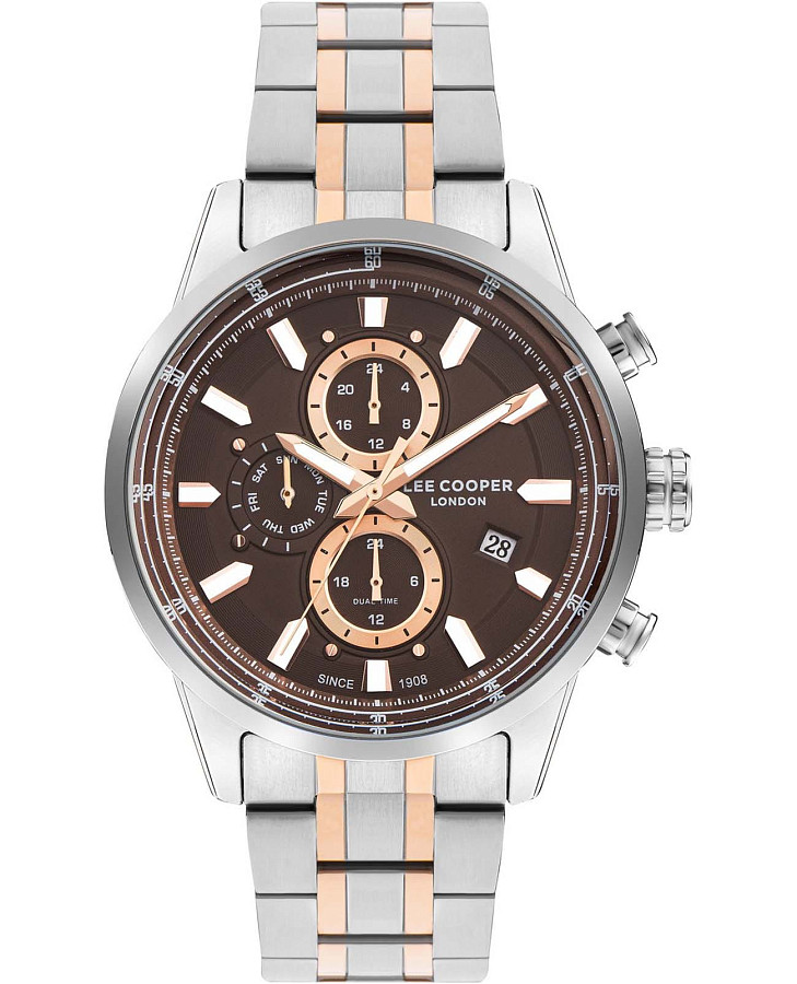 Часы Lee Cooper LC07836.540 — мужские, коричневый