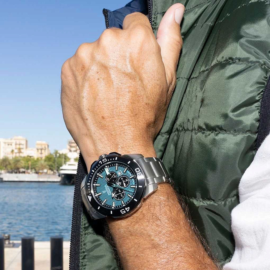 Часы Festina Chrono Bike F20641/3 — кварцевые, металл сталь