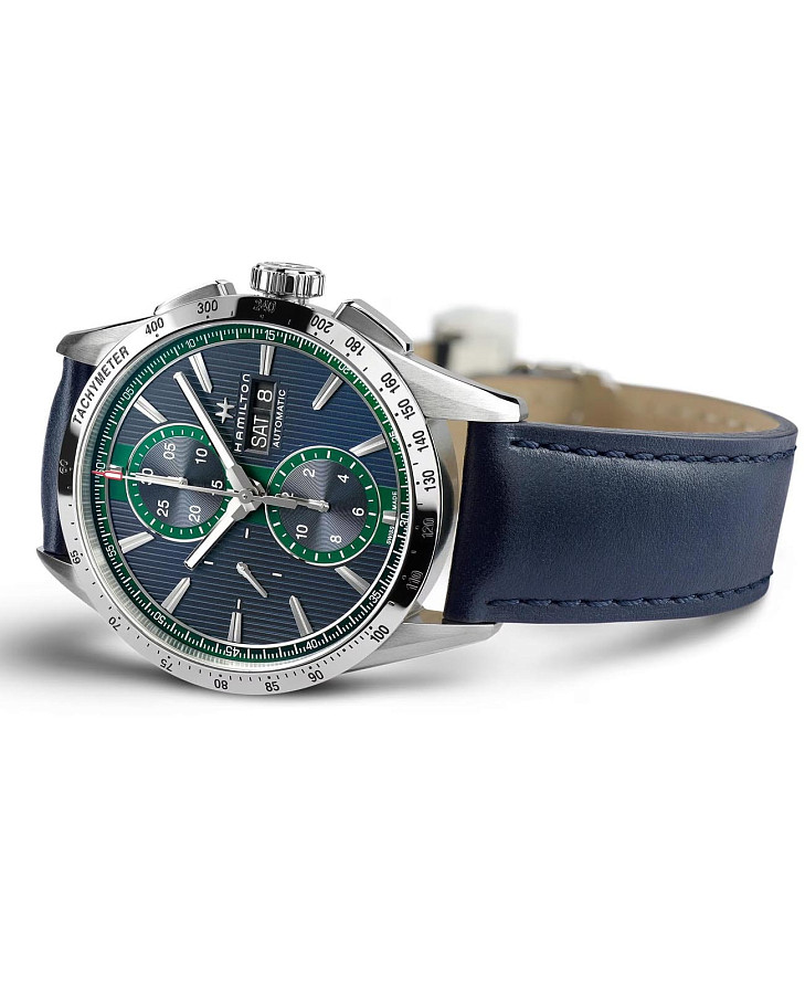 Часы Hamilton Broadway Day Date Auto Chrono H43516641 — механические, сталь