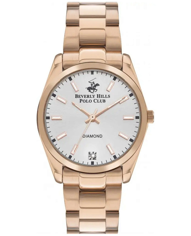Часы Beverly Hills Polo Club BP3301X.430 — женские, серебристый