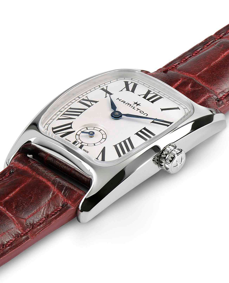 Часы Hamilton American Classic Boulton Small Second Quartz H13321811 — кварцевые, сталь