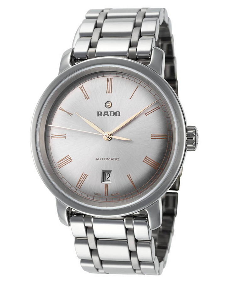 Часы Rado Diamaster R14806102 — мужские, серебристый