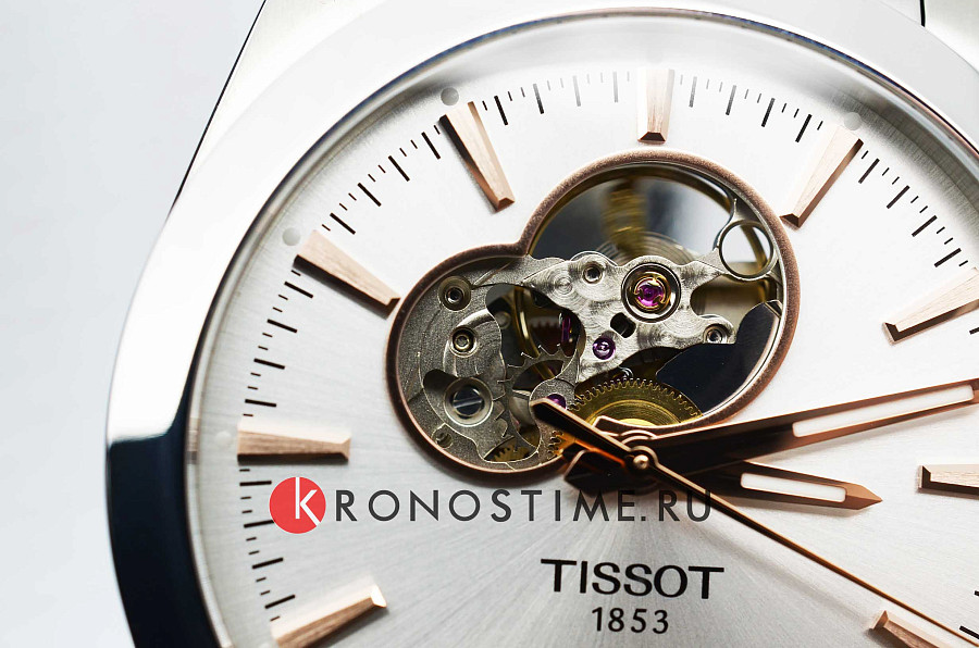 Часы Tissot Gentleman Powermatic 80 Silicium T127.407.11.031.01 — механические, Швейцария, мужские