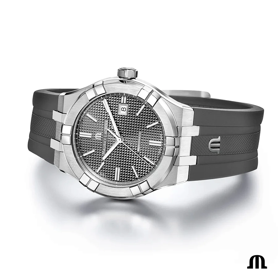 Часы Maurice Lacroix Aikon Automatic AI6008-SS00F-230-A — механические, сталь металл