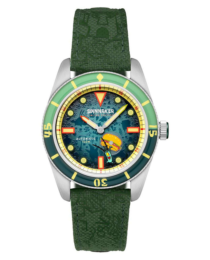 Часы Spinnaker Fleuss SP-5160-02 — мужские, зеленый