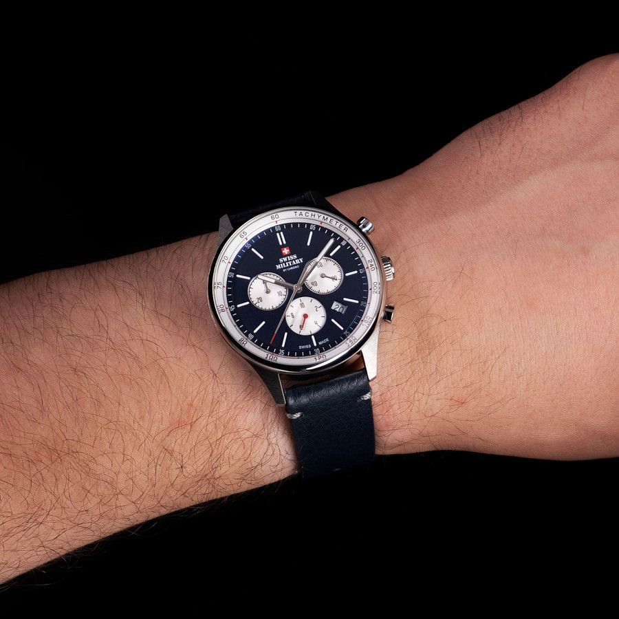 Часы Swiss Military by Chrono Classic SM34081.08 — кварцевые, металл сталь