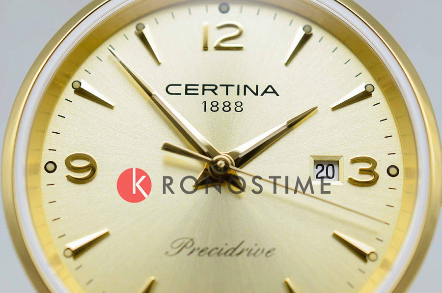 Часы Certina DS Caimano Lady C035.210.33.367.00 — нержавеющая сталь с pvd-покрытием, женские