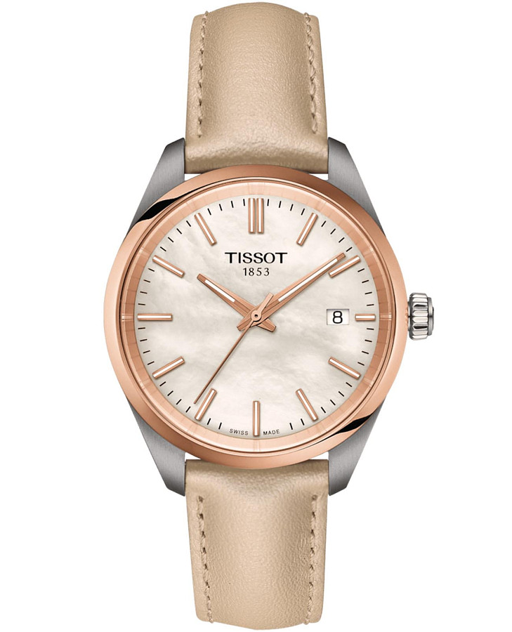Часы Tissot PR 100 T150.210.26.111.00 — женские, перламутровый