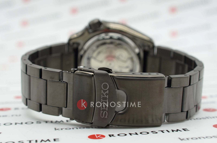 Часы Seiko 5 Sports SRPD65K1 — черный, сталь металл