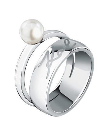 Кольцо Karl Lagerfeld Pearl KLAYR11012 с искусственным жемчугом