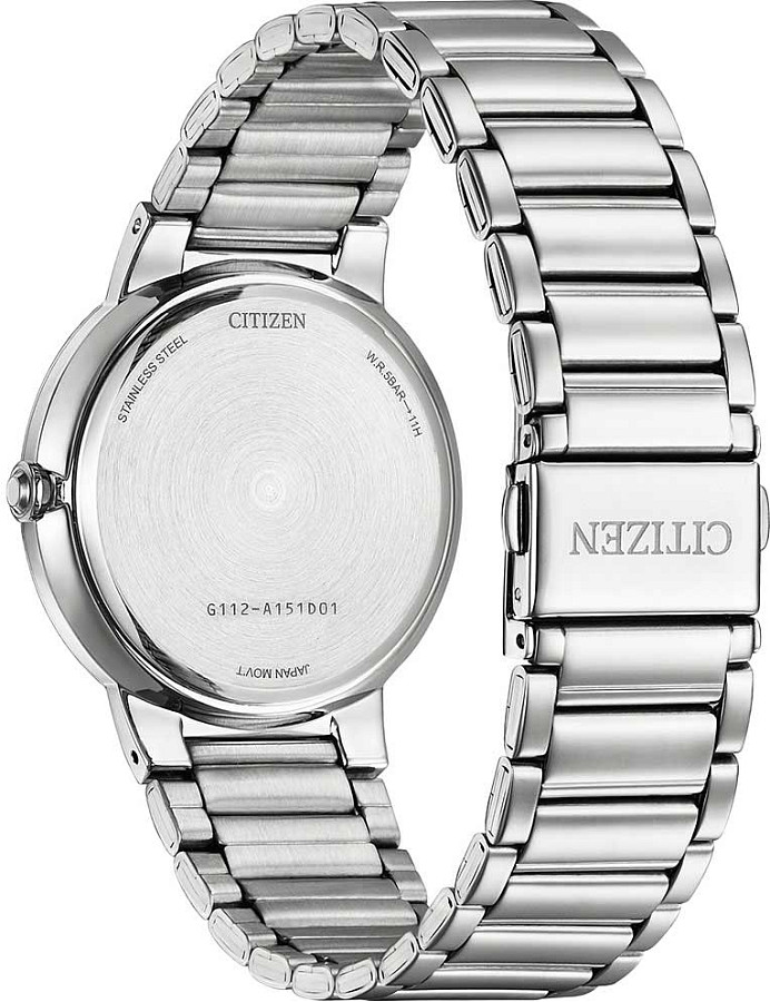 Часы Citizen Basic BI5120-51X — зеленый, сталь металл