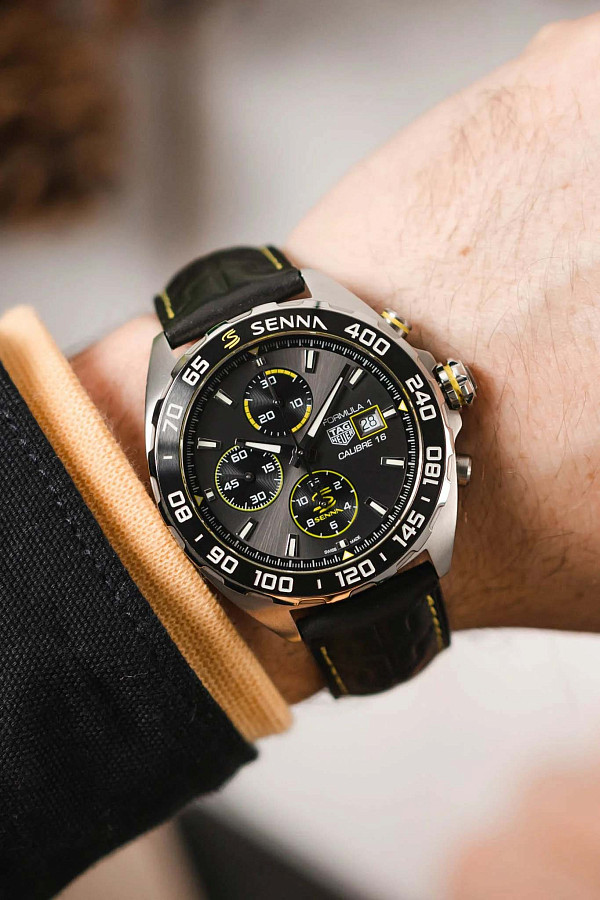 Часы TAG Heuer Formula 1 Senna Special Edition CAZ201B.FC6487 — черный, Швейцария