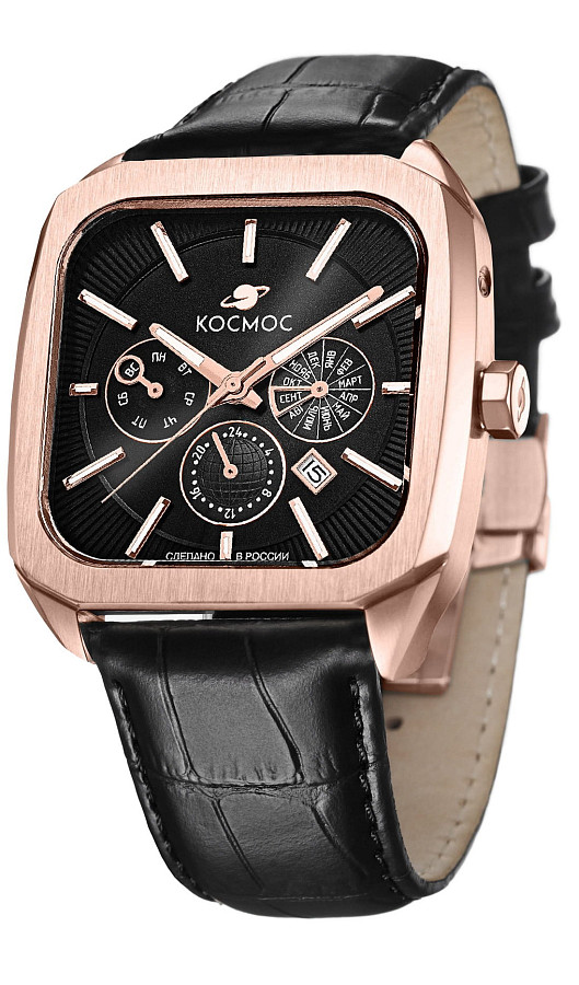 Часы Космос Марсоход II K 219.41.31 — механические, сталь металл