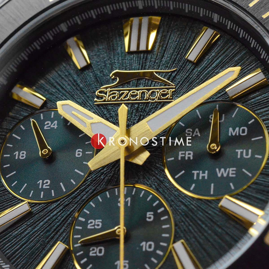 Часы Slazenger SL.09.2273.2.05 — мужские, суперметалл с ip покрытием