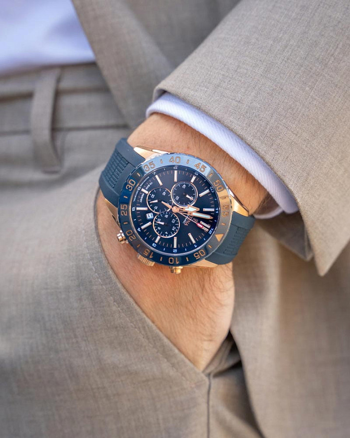 Часы Festina Ceramic F20516/1 — кварцевые, сталь металл