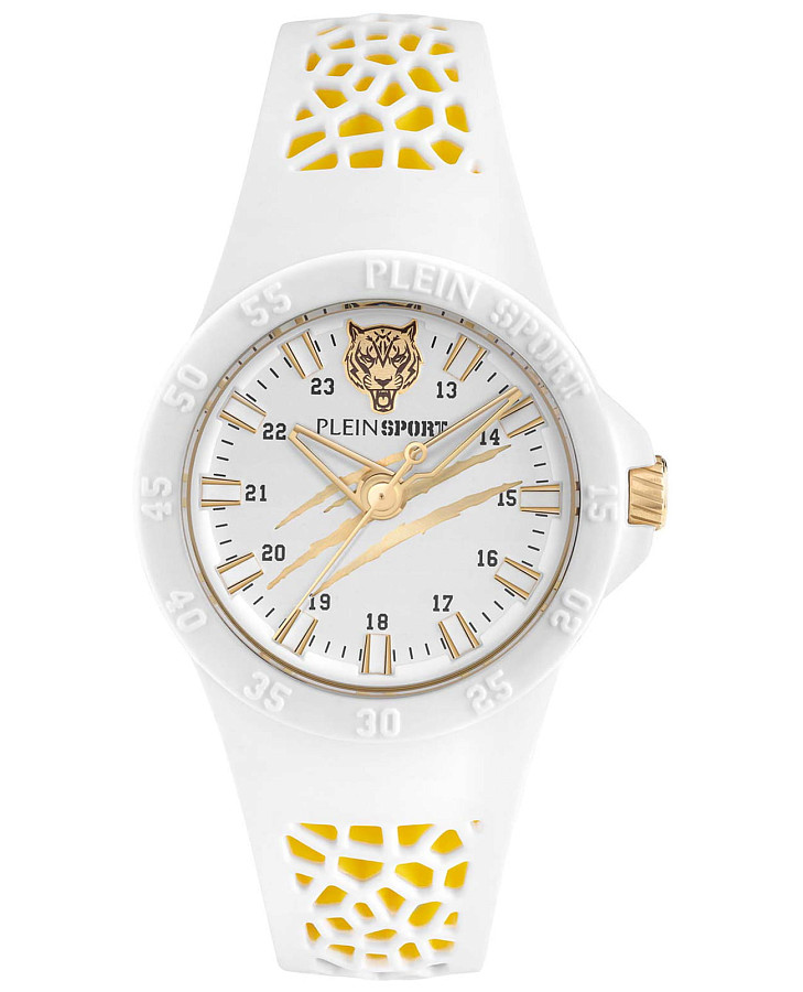 Часы Plein Sport Thunderstorm Chrono PSBBA0323 — мужские, белый