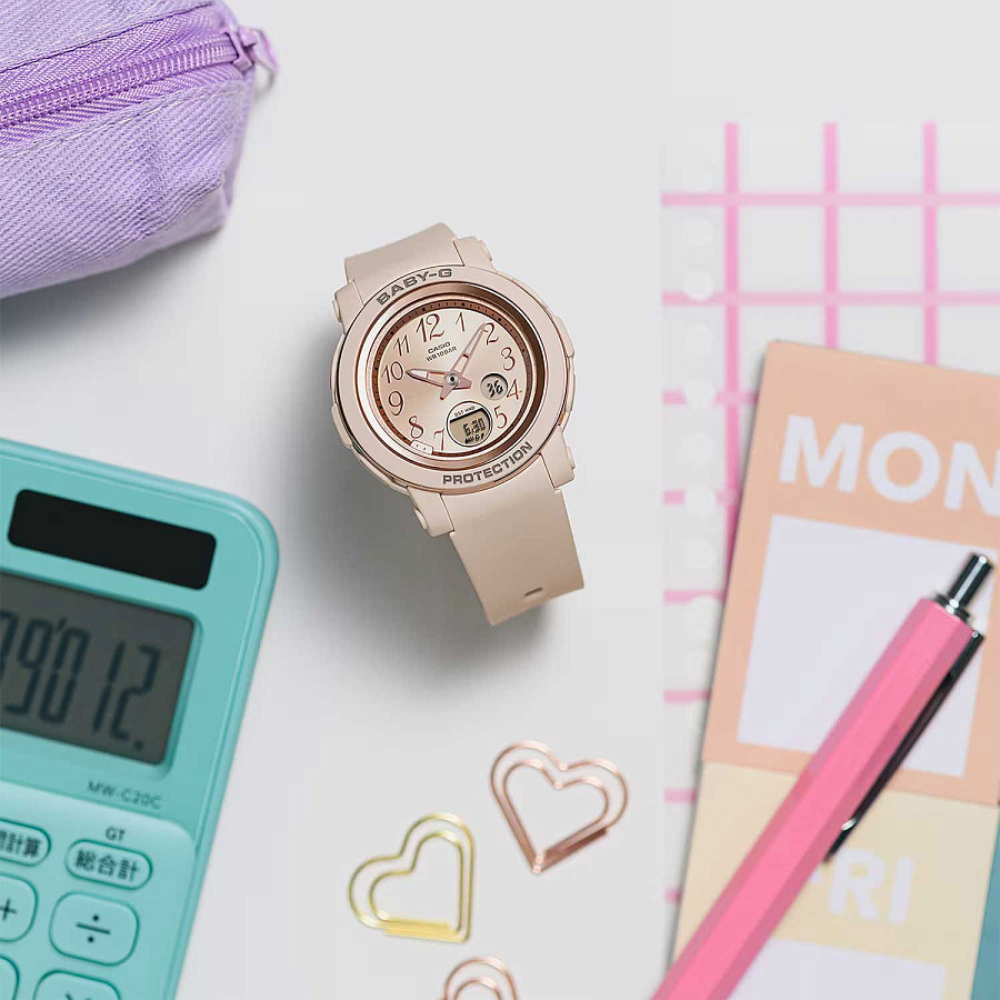 Часы Casio Baby-G BGA-290SA-4ADR (BGA-290SW-4A) — пластик, Япония