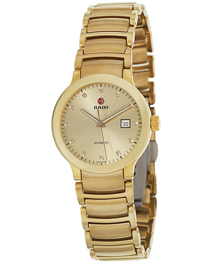 Часы Rado Centrix R30280703 — женские, золотистый