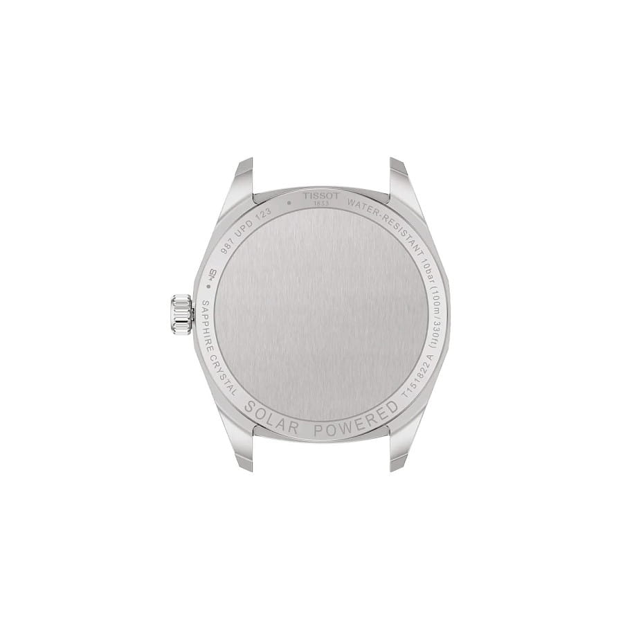 Часы Tissot PRC 100 Solar Quartz 34 mm T151.822.11.091.00 — металл сталь, Швейцария