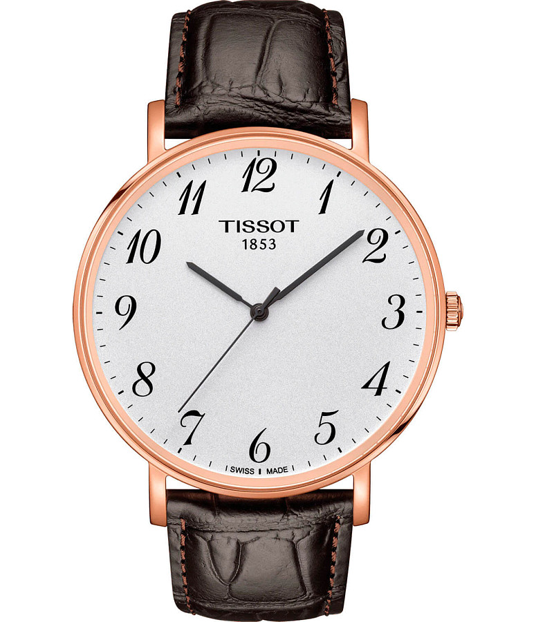 Часы Tissot Everytime Large T109.610.36.032.00 — мужские, белый