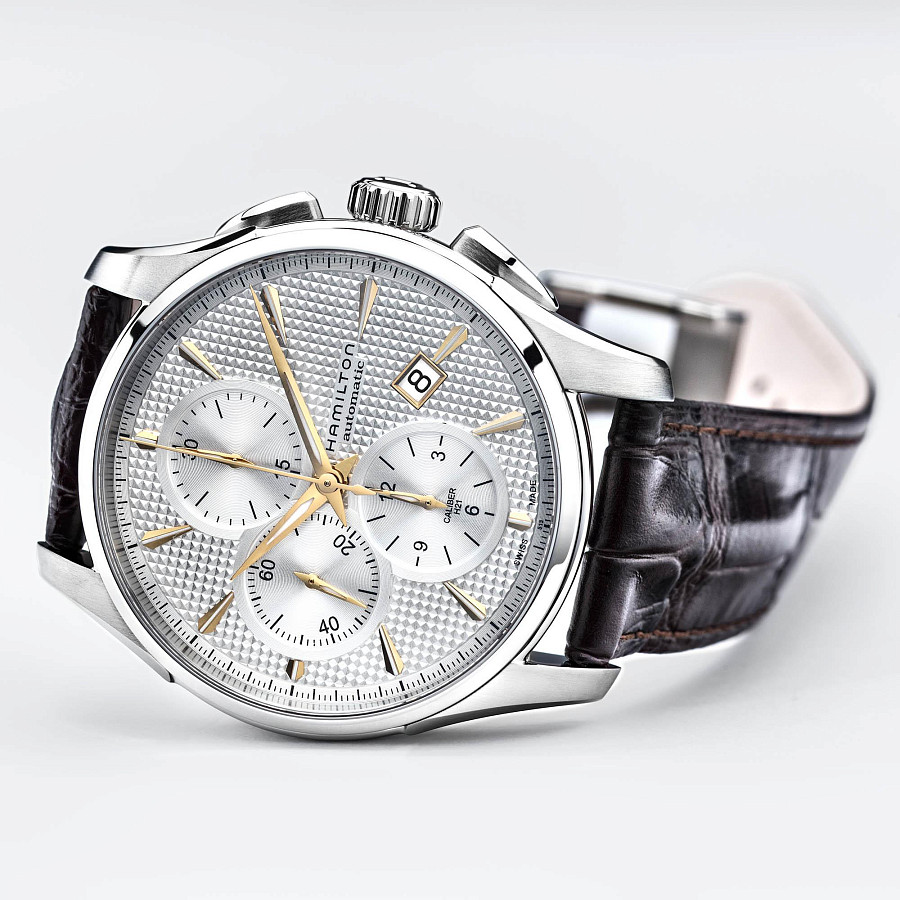 Часы Hamilton Jazzmaster Auto Chrono H32596551 — сталь металл, Швейцария