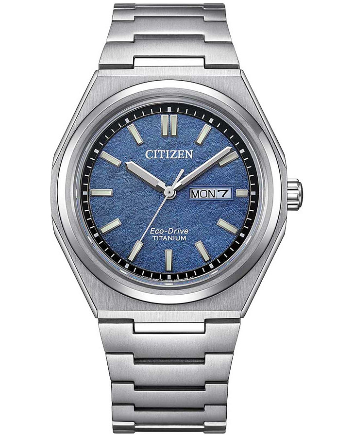 Часы Citizen Zenshin AW0130-85L — мужские, синий