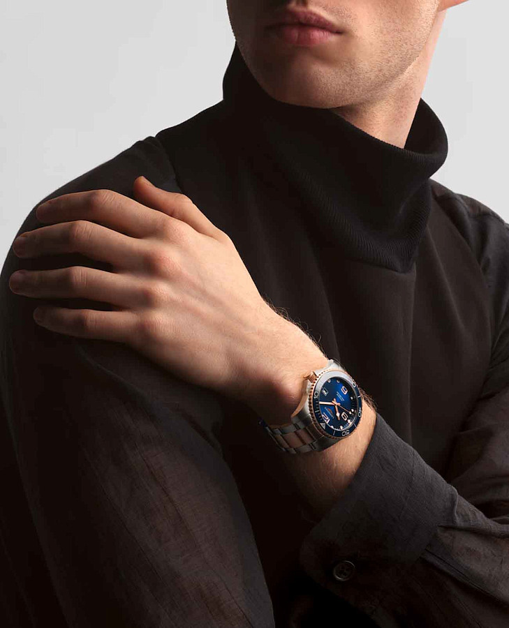 Часы Longines HydroConquest L3.781.3.98.7 — Швейцария, механические