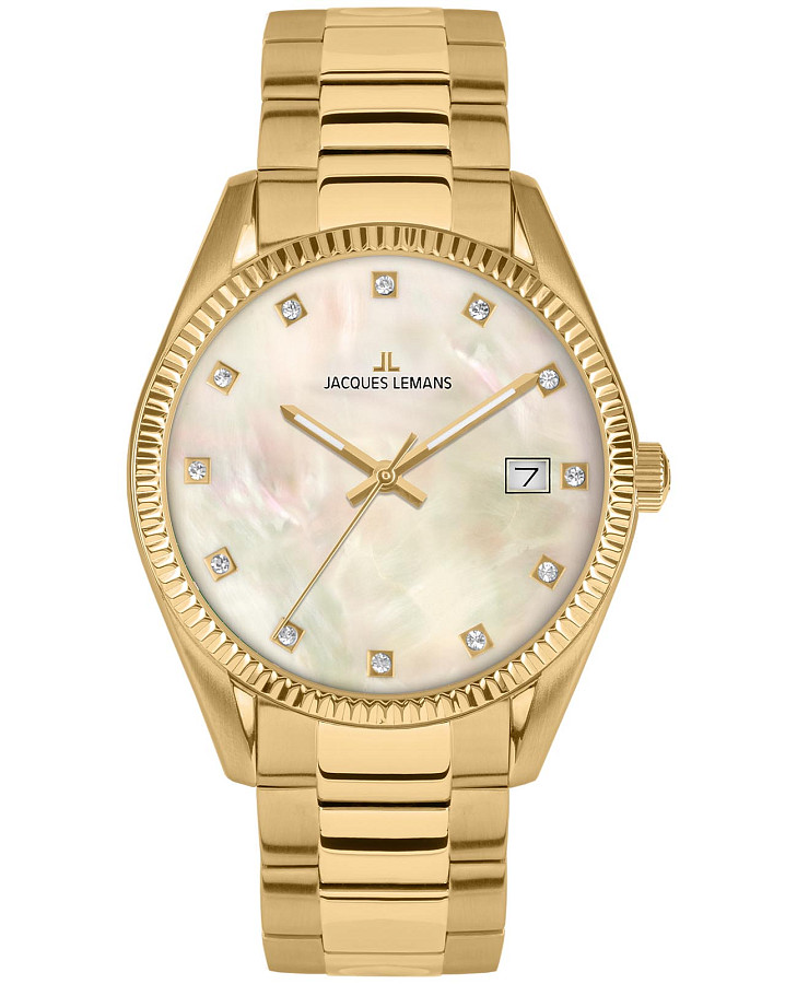 Часы Jacques Lemans 50-4O — женские, перламутровый