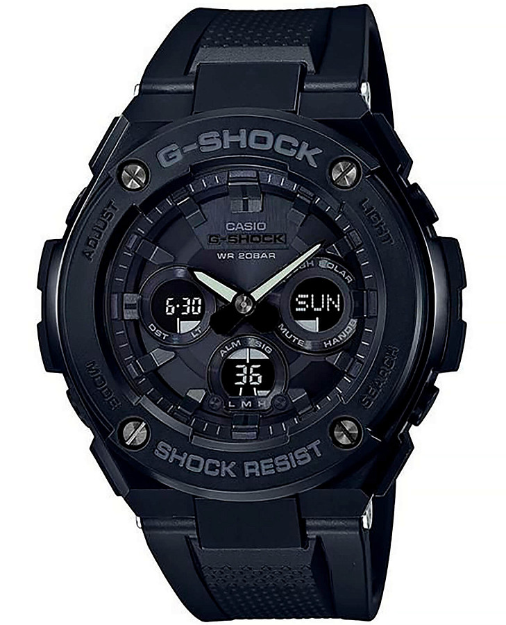 Часы Casio G-Shock GST-W300G-1A1 — мужские, черный
