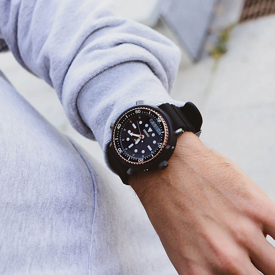Часы Seiko Prospex SNJ028P1 — силикон, мужские