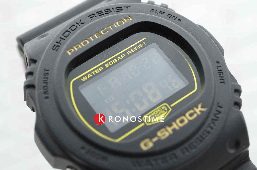 Часы Casio G-Shock DW-5700BBM-1ER — электронные, пластик