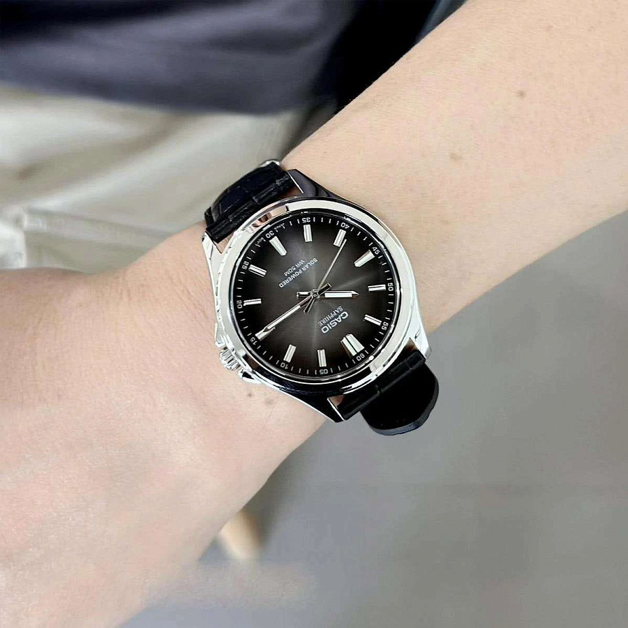 Часы Casio Collection MTS-RS100L-1A — кварцевые, сталь металл