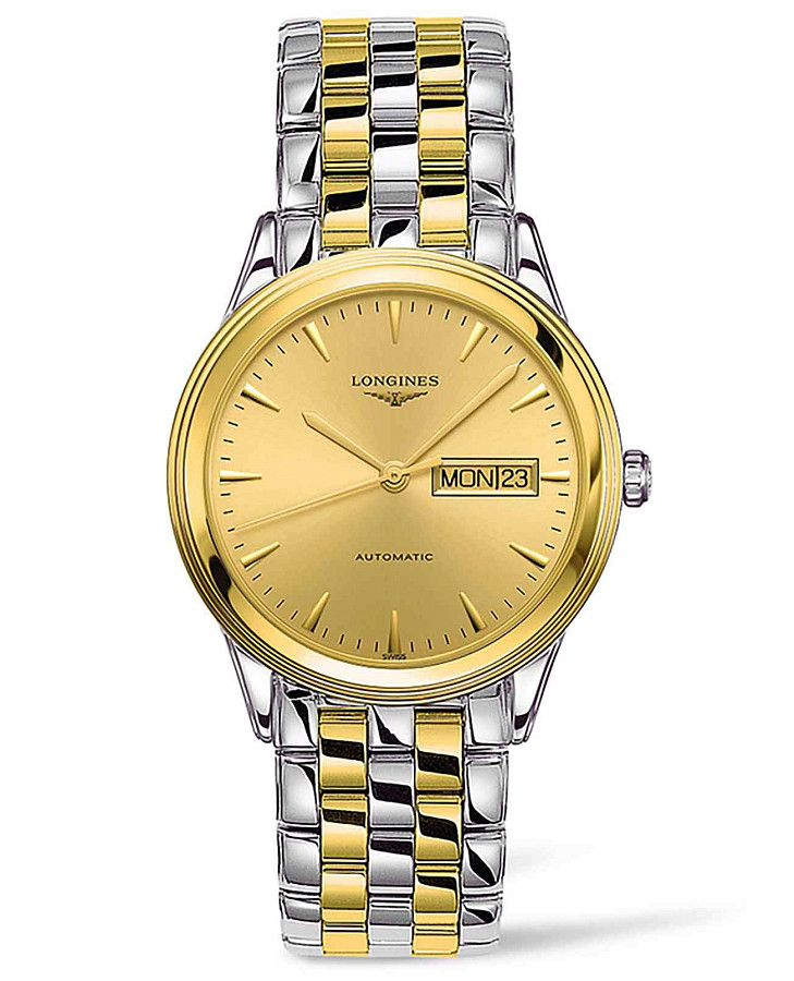 Часы Longines Flagship L4.899.3.32.7 — мужские, золотой