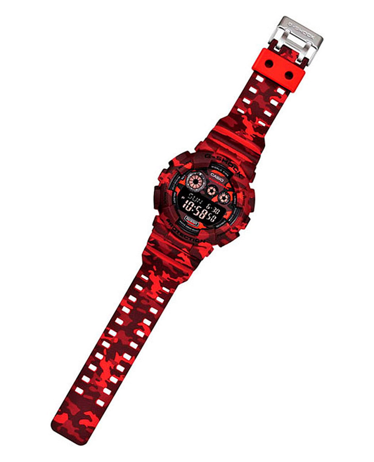 Часы Casio G-Shock GD-120CM-4DR — артикул GD-120CM-4DR