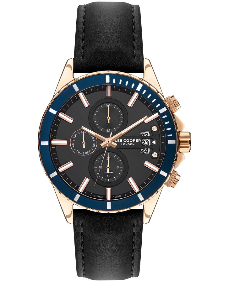 Часы Lee Cooper LC07530.451 — мужские, черный