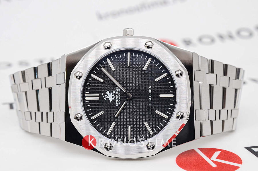 Часы Beverly Hills Polo Club BP3825X.350 — кварцевые, металл сталь