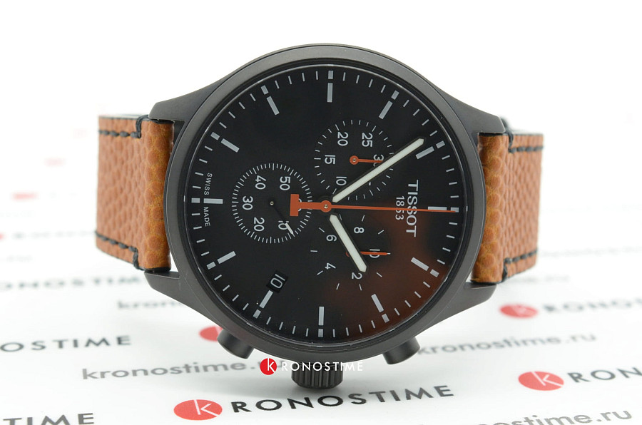Часы Tissot Chrono XL NBA Collector T116.617.36.051.08 — сталь металл, кожаный