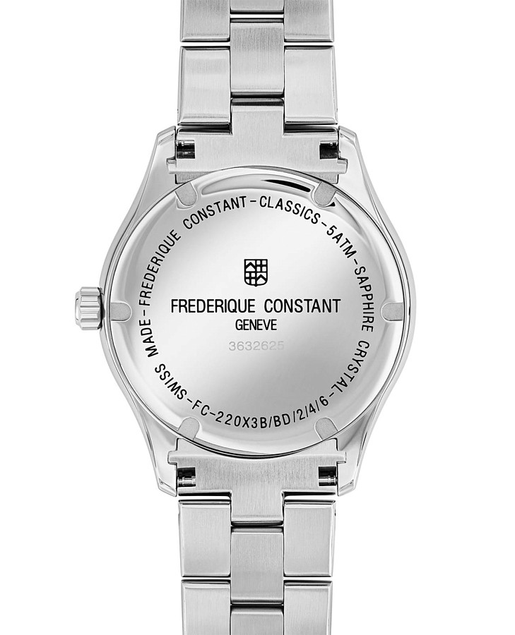 Часы Frederique Constant Classics Ladies Quartz FC-220MN3BD6B — сталь металл, Швейцария