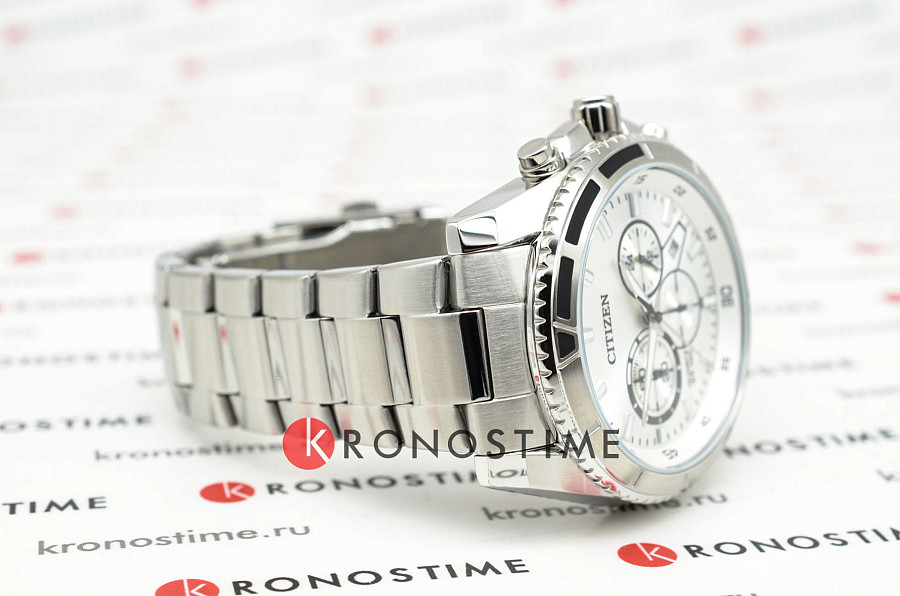 Часы Citizen Chronograph AN8200-50A — сталь металл, Япония
