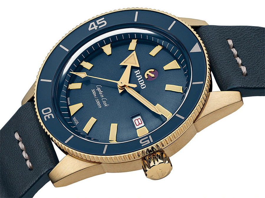 Часы Rado Captain Cook Automatic Bronze R32504205 — металл керамика бронза, Швейцария