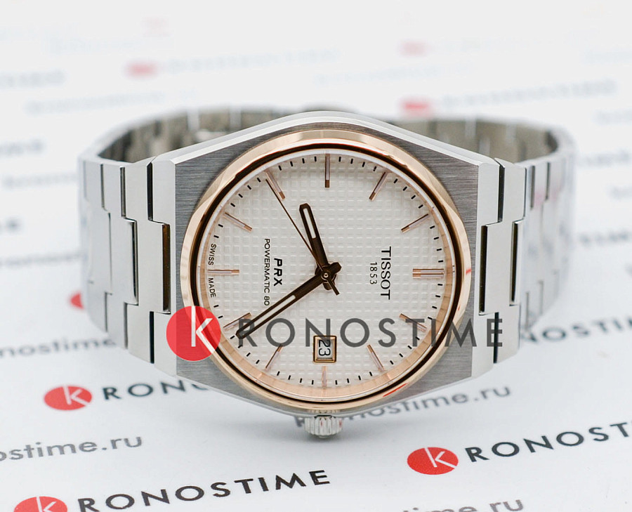 Часы Tissot PRX Powermatic 80 T137.407.21.031.00 — артикул T1374072103100, мужские