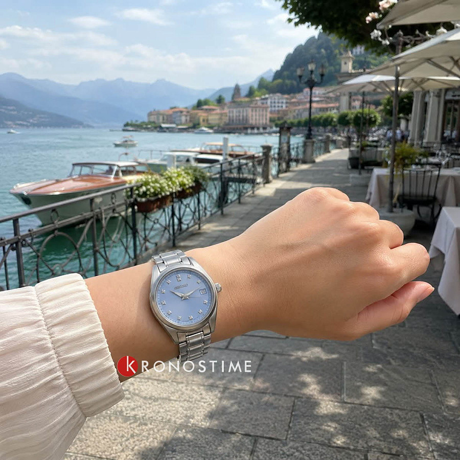 Часы Seiko Diamond Collection SUR581P1 — кварцевые, Япония, женские