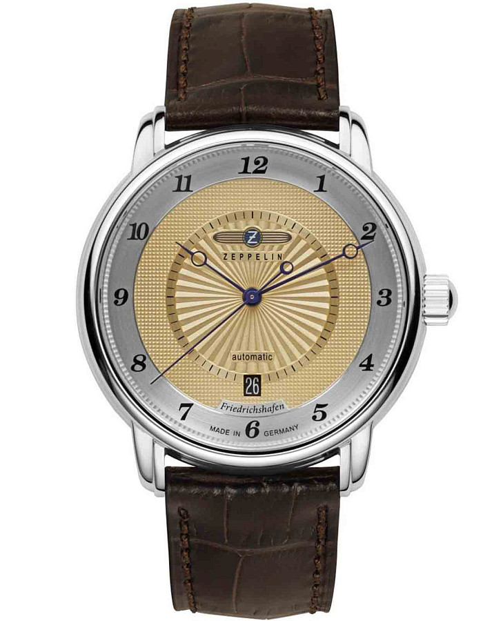 Часы Zeppelin Fridrichshafen 85565 — мужские, золотой