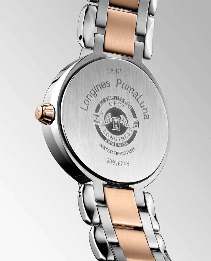 Часы Longines PrimaLuna L8.115.5.61.7 — металл сталь, Швейцария