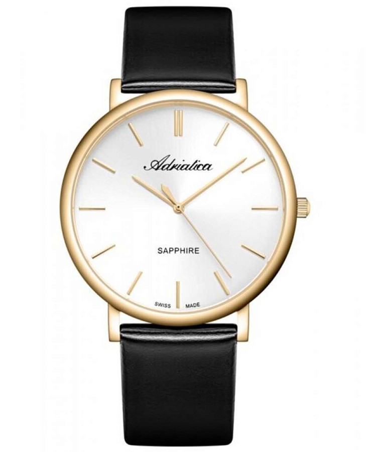 Часы Adriatica A8338.1213Q — мужские, серебристый