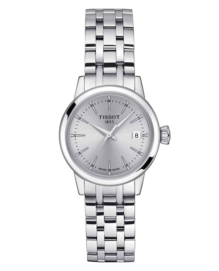 Часы Tissot Classic Dream Lady T129.210.11.031.00 — женские, серебристый