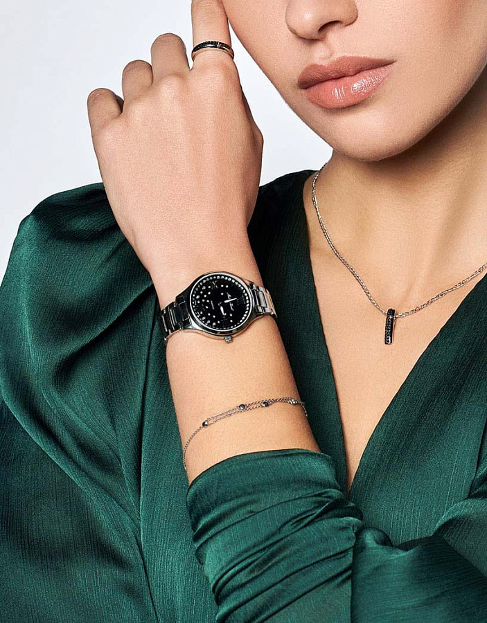 Часы Mathey-Tissot Nicole D985SAN — кварцевые, металл сталь