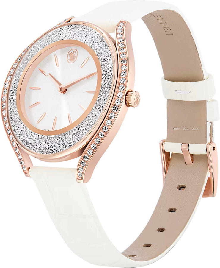 Часы Swarovski Crystalline Aura 5730146 — кварцевые, металл сталь